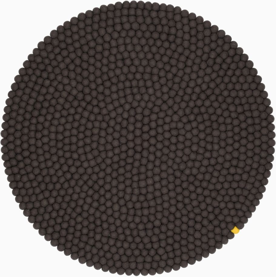 Big One Round Felt carpet Ø 160 cm myfelt Anthracite