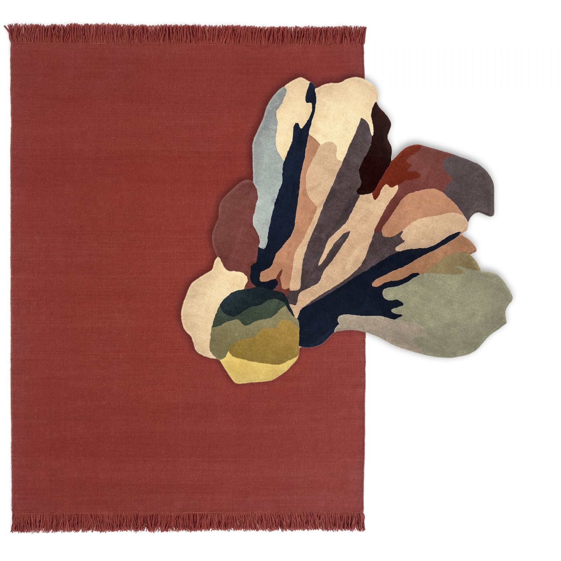 Flora Bloom 1 Carpet 150x166 cm Nanimarquina