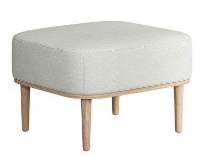 Serena Pouf Ottoman natural oak novoform 