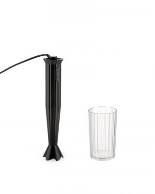 MDL10 B Plissé hand blender Base black Alessi