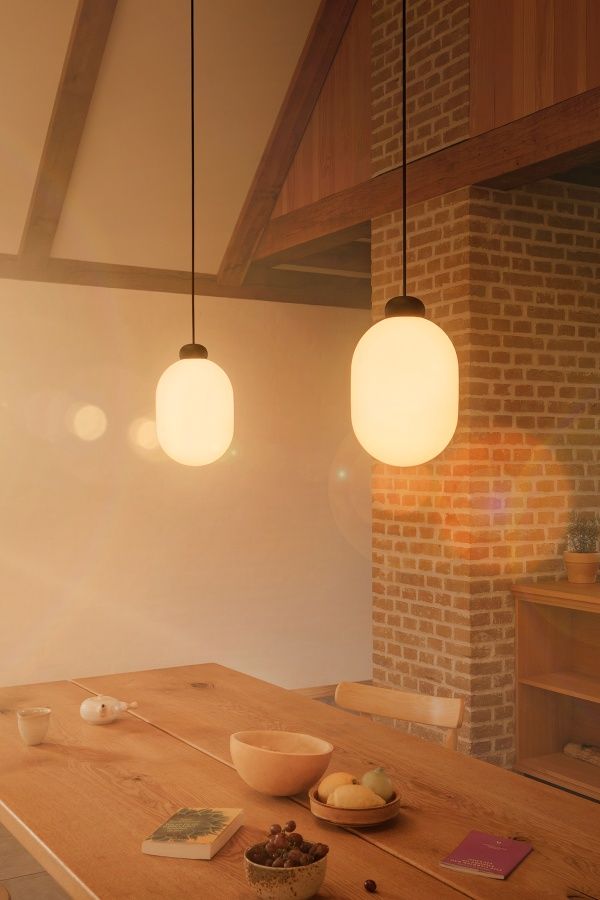 Sun pendant light Grau