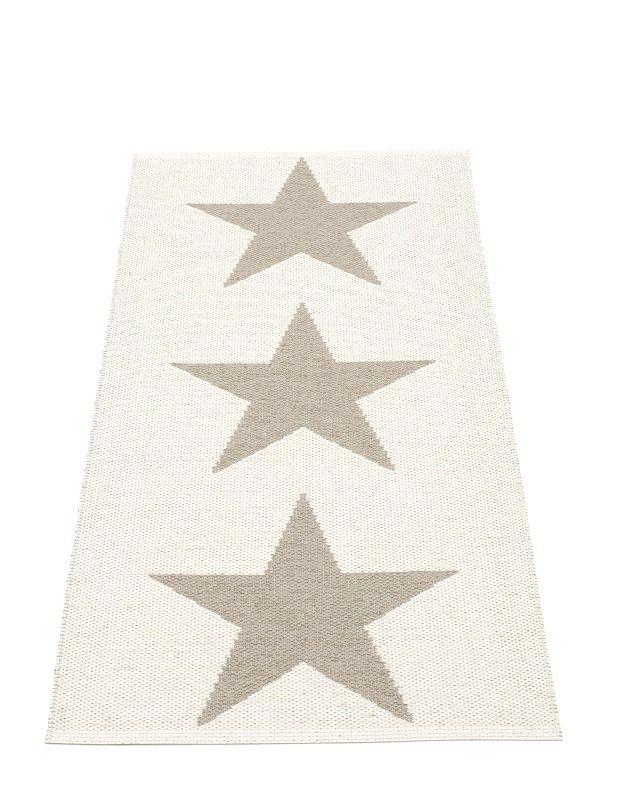 Viggo One Synthetic carpet 70x150 cm Pappelina Mud