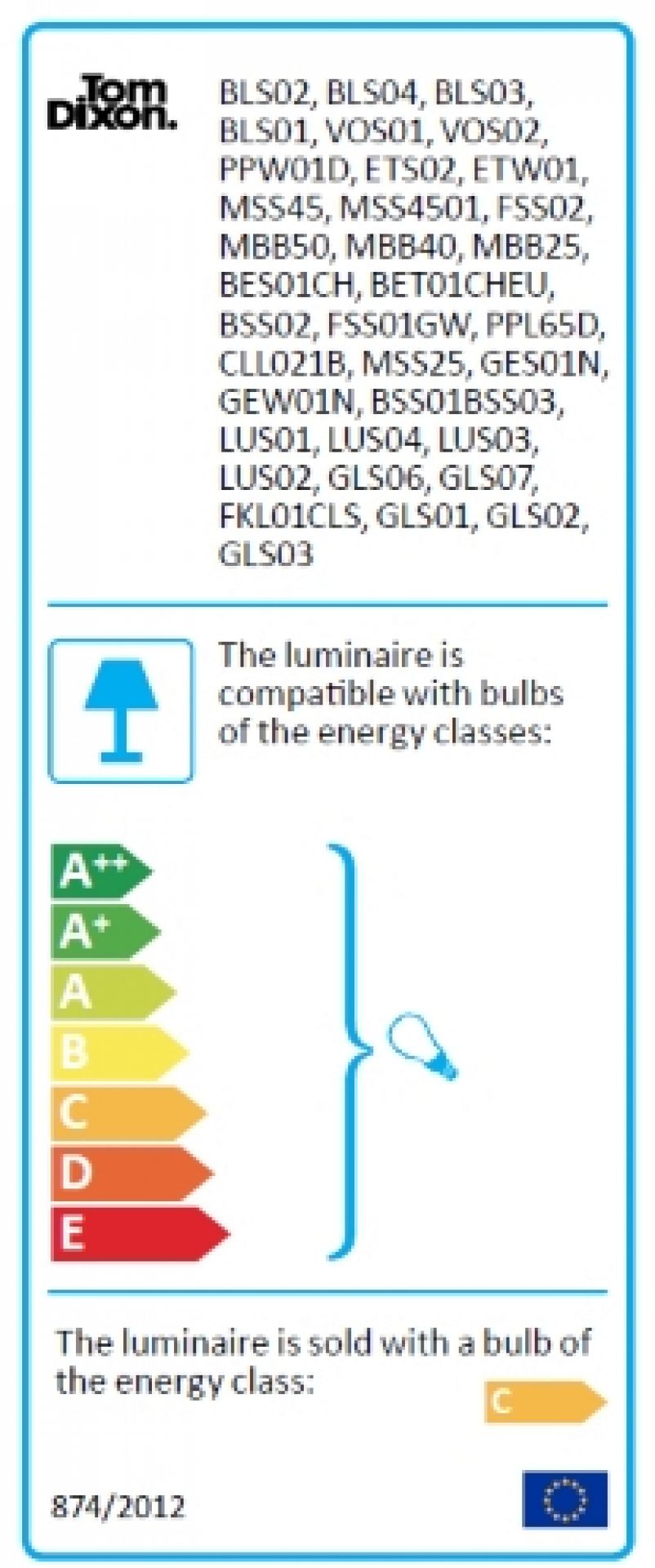 Beat Floor lamp Tom Dixon