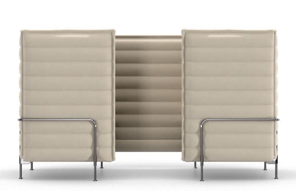Alcove Cabin Love Seat Highback Sofa Vitra