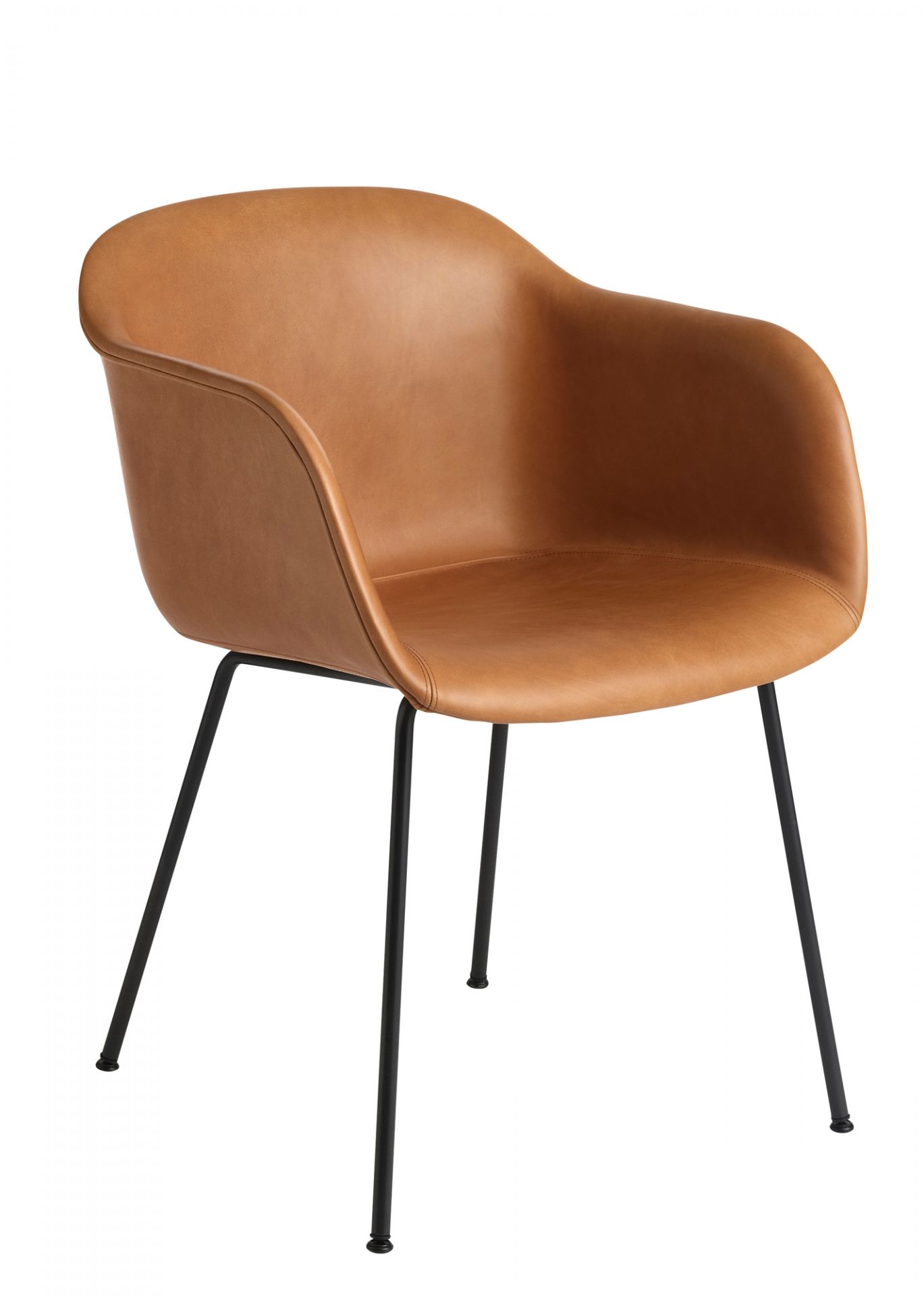 Fiber Armchair Tube Base Chair Muuto