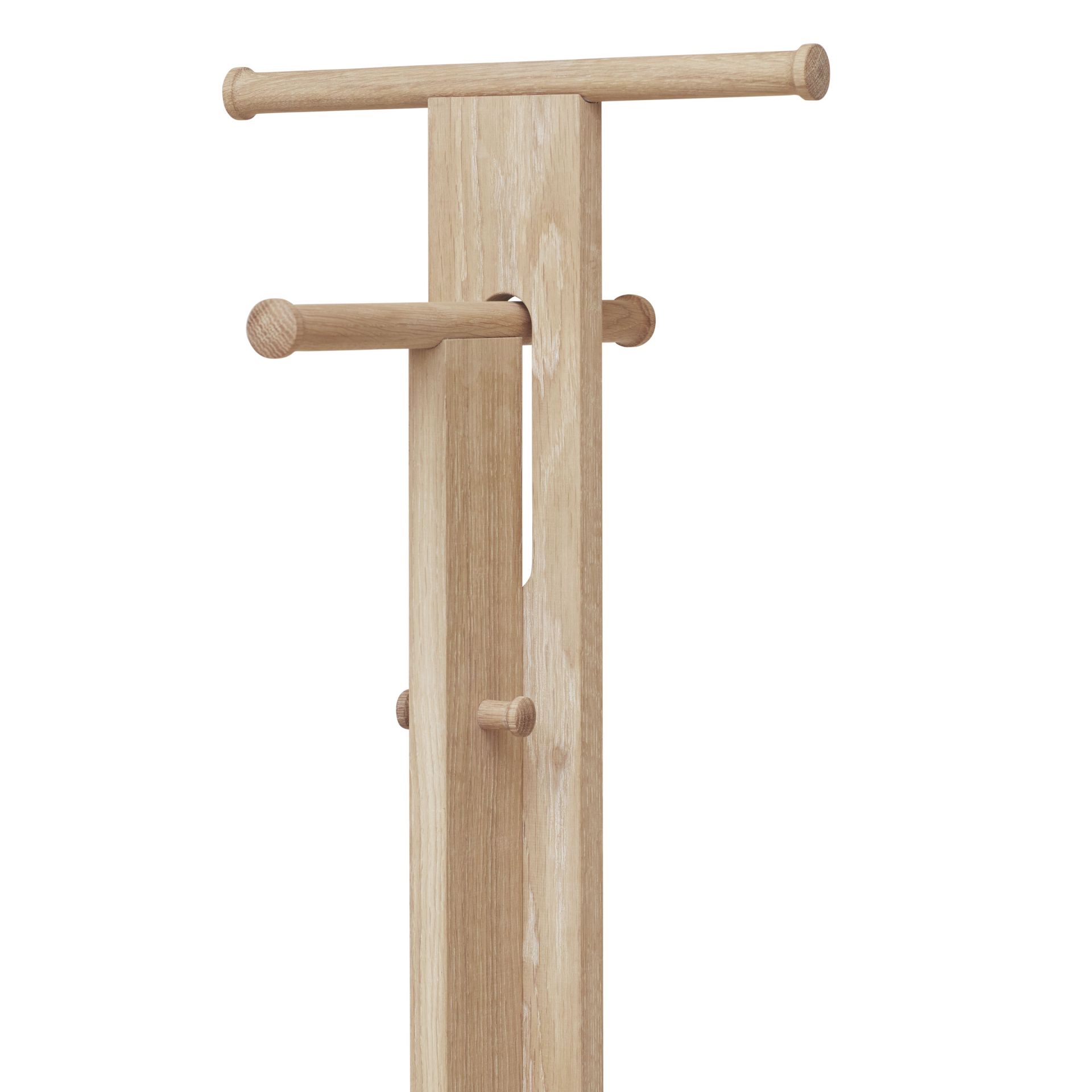 Foyer Coat Rack white oiled Form & Refine
