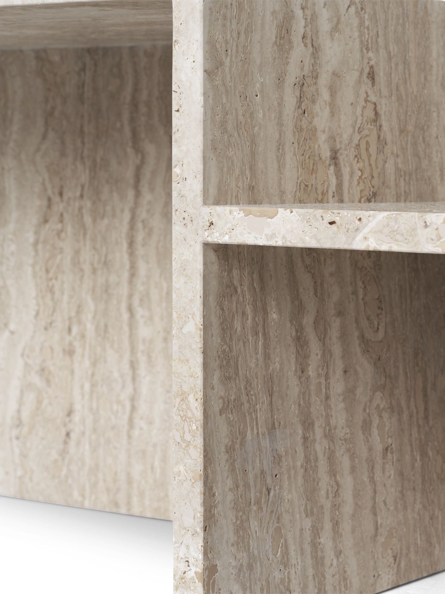 Distinct Coffee Table - Travertine Ferm Living