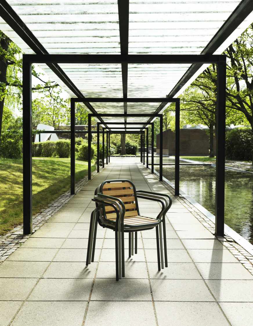 Vig Armchair Wood Armchair Outdoor Normann Copenhagen  