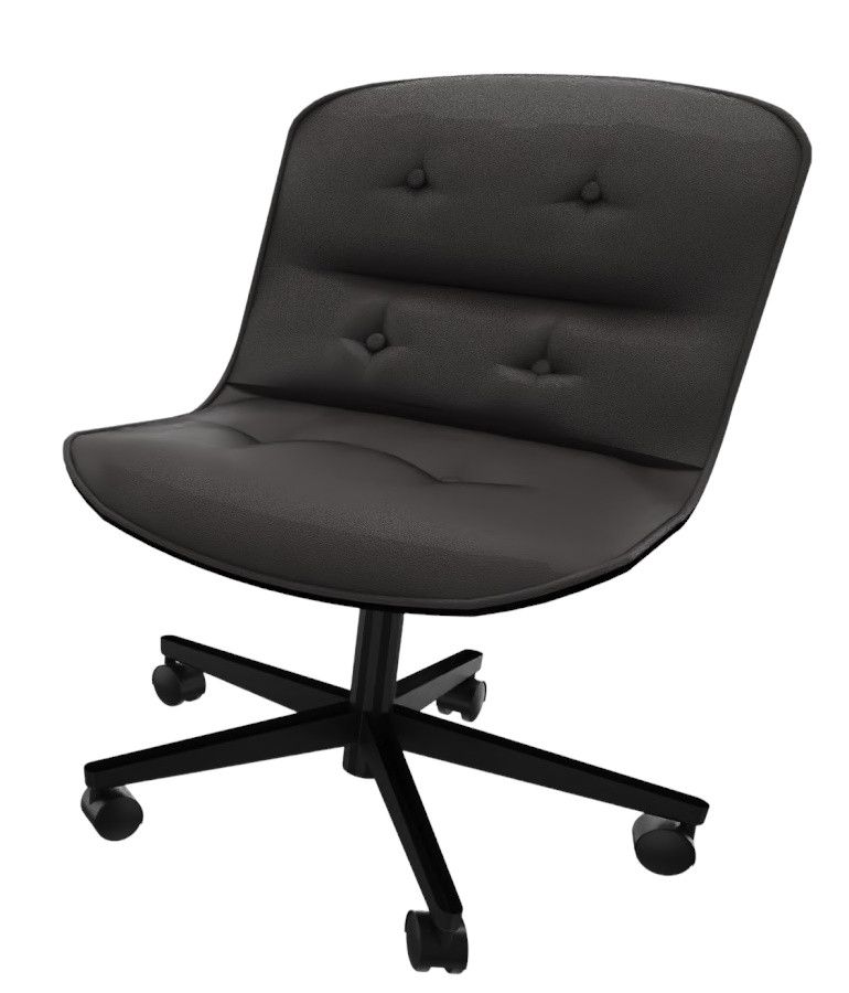 Pollock Executive swivel chair without armrests Knoll International