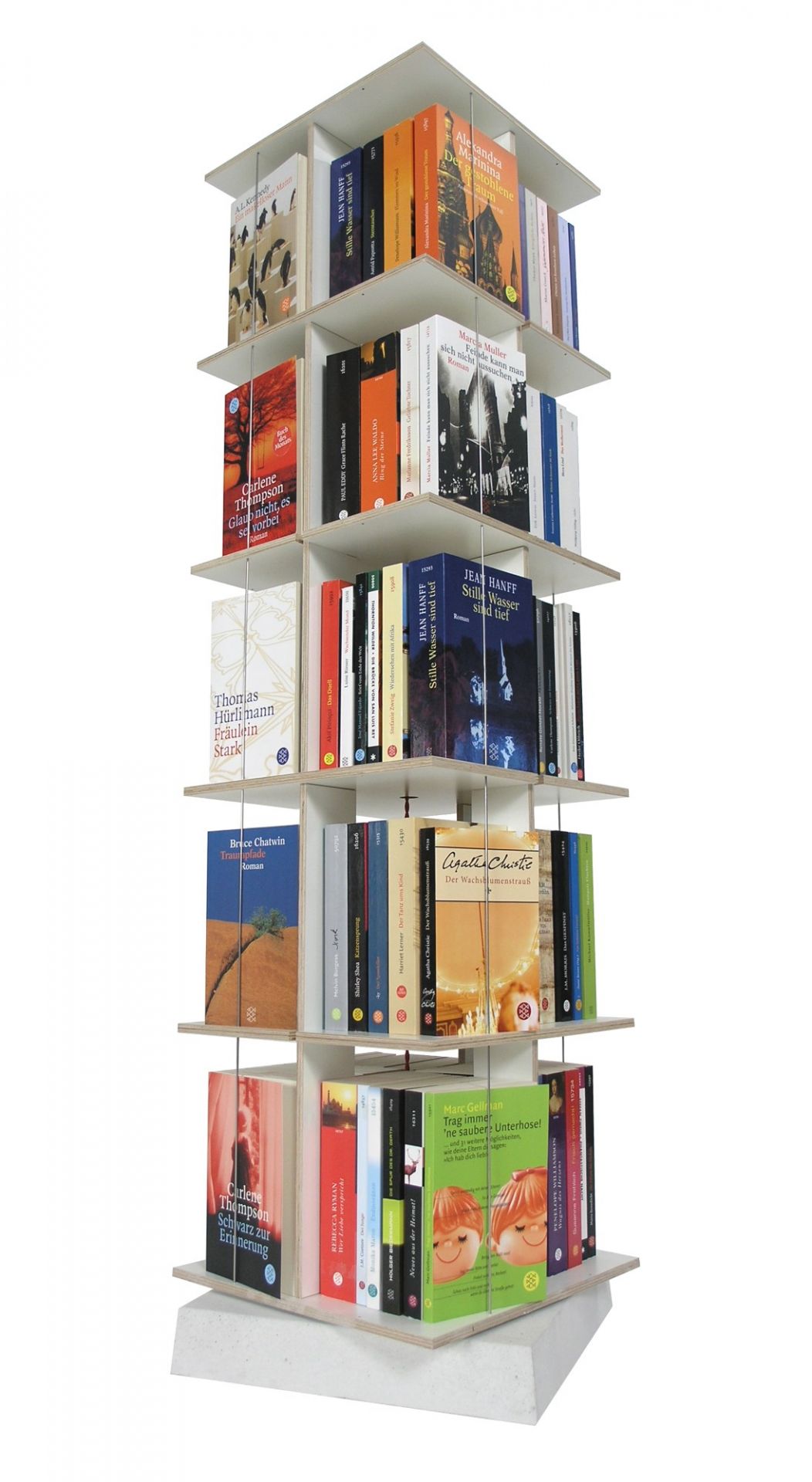 Buchstabler bookshelf, dvd-shelf Nils Holger Moormann