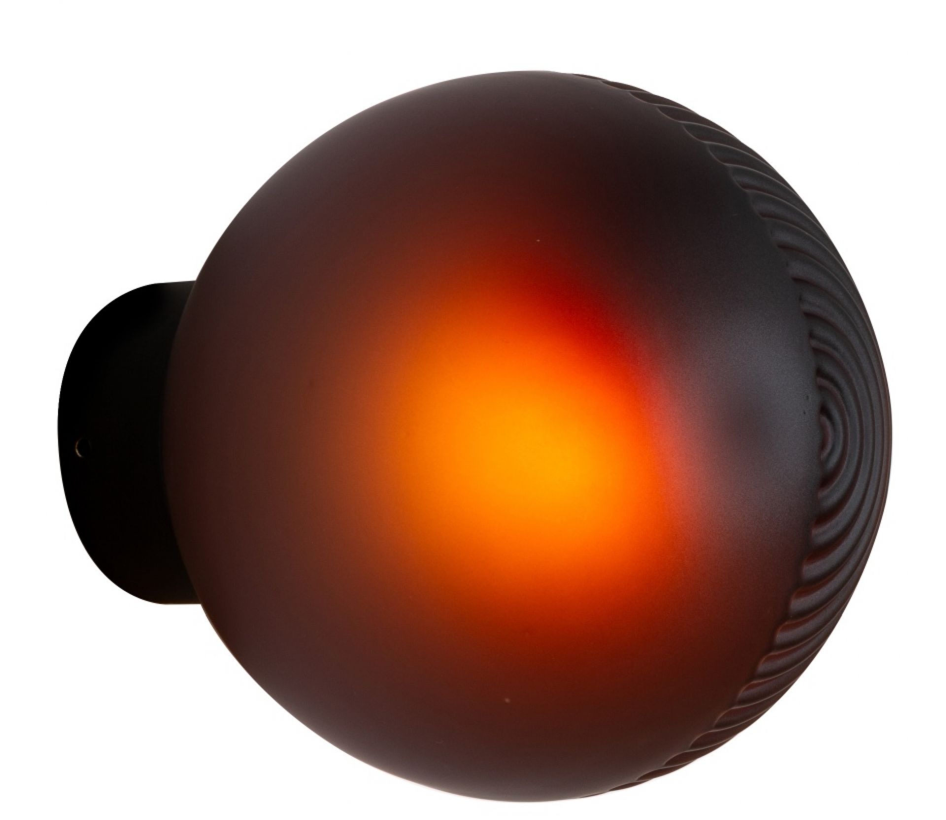 Stellar wall one Wall lamp Aubergine/Black Pulpo