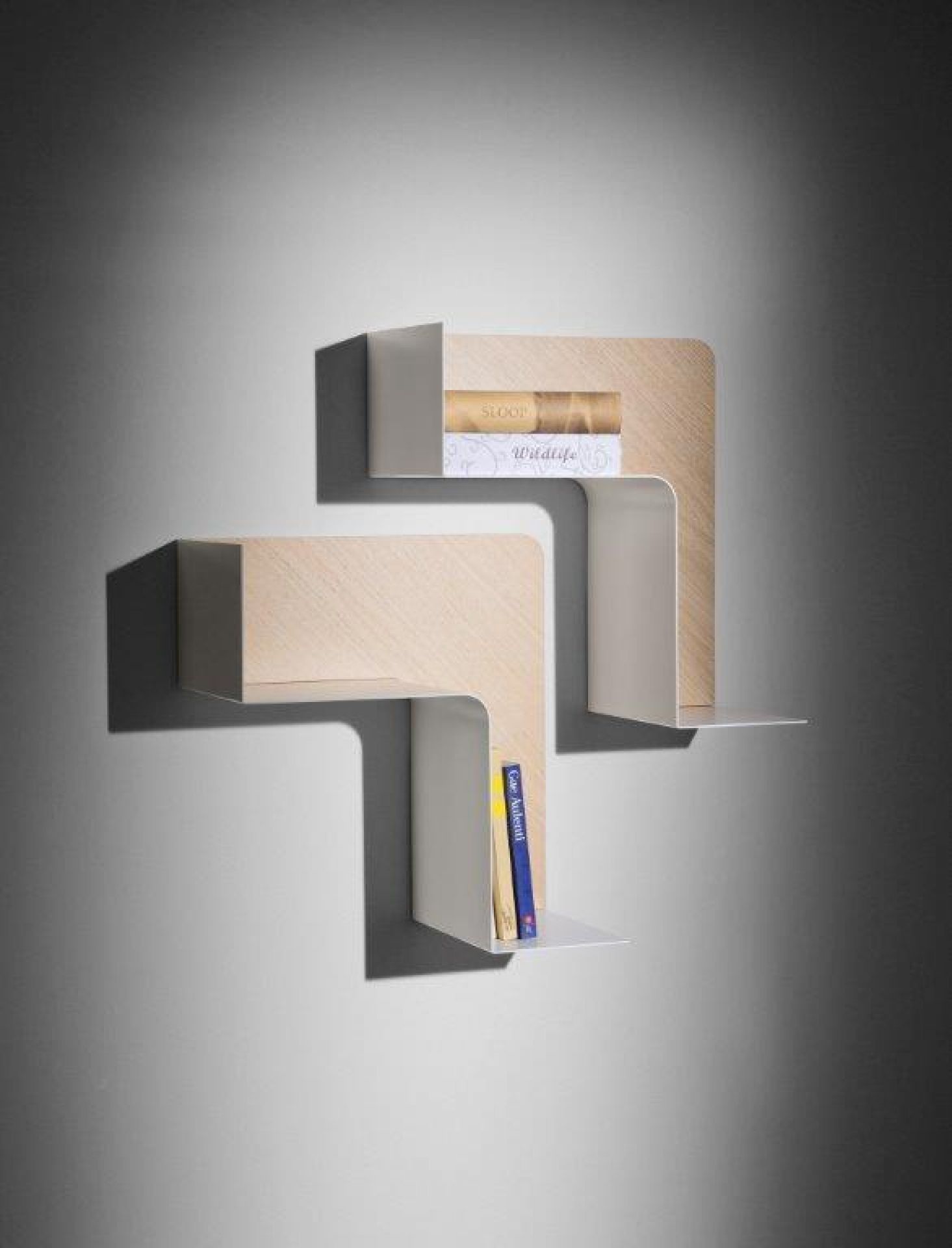 Fishbone wall shelf B-Line