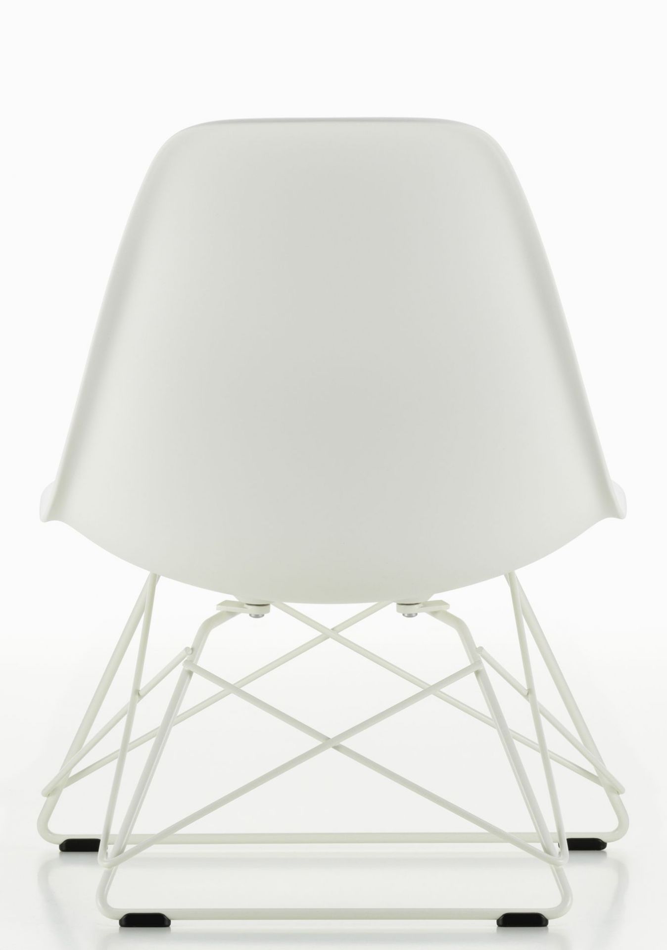 Eames Plastic Side Chair LSR Chair Vitra