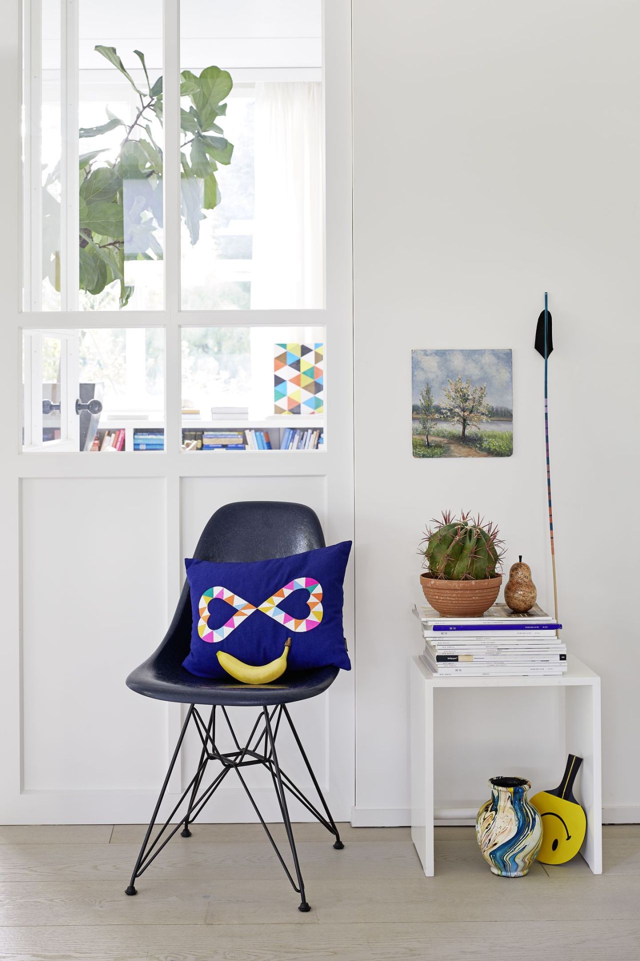 Eames Fibreglass Chair DSR Chair Vitra