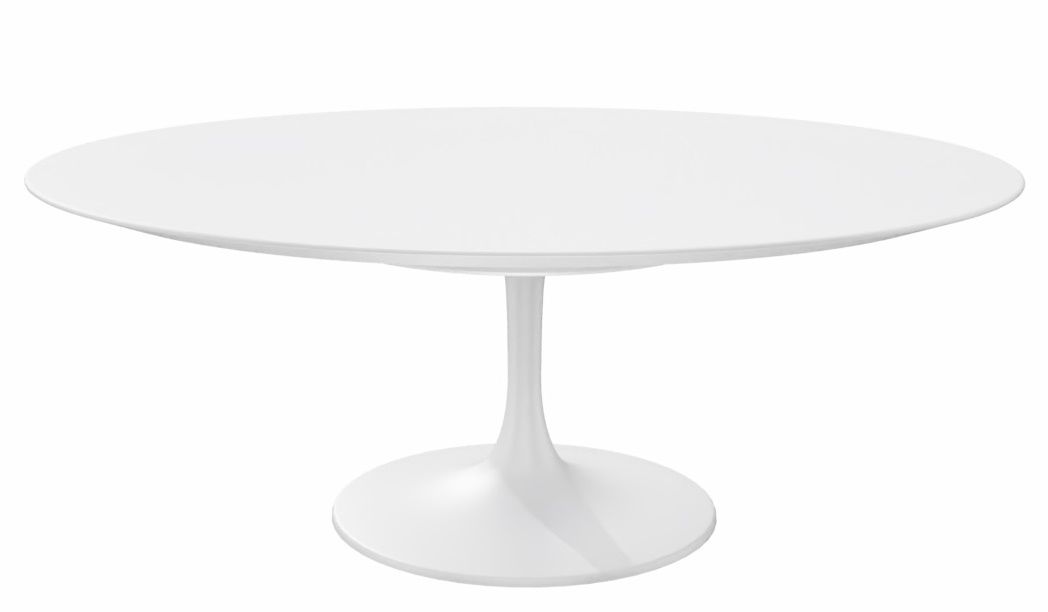 Saarinen oval coffee table H 39 cm Knoll International  