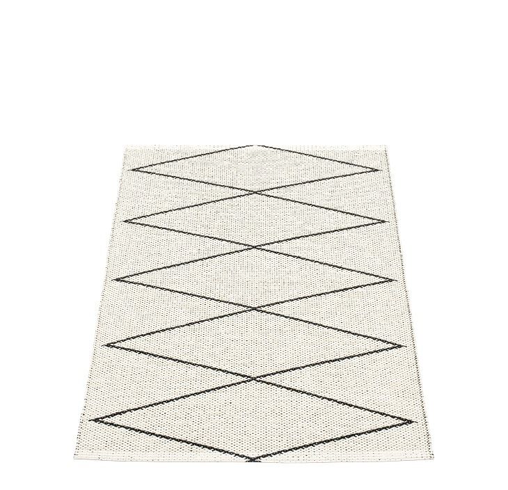Max Plastic carpet 70x100 cm Pappelina Black