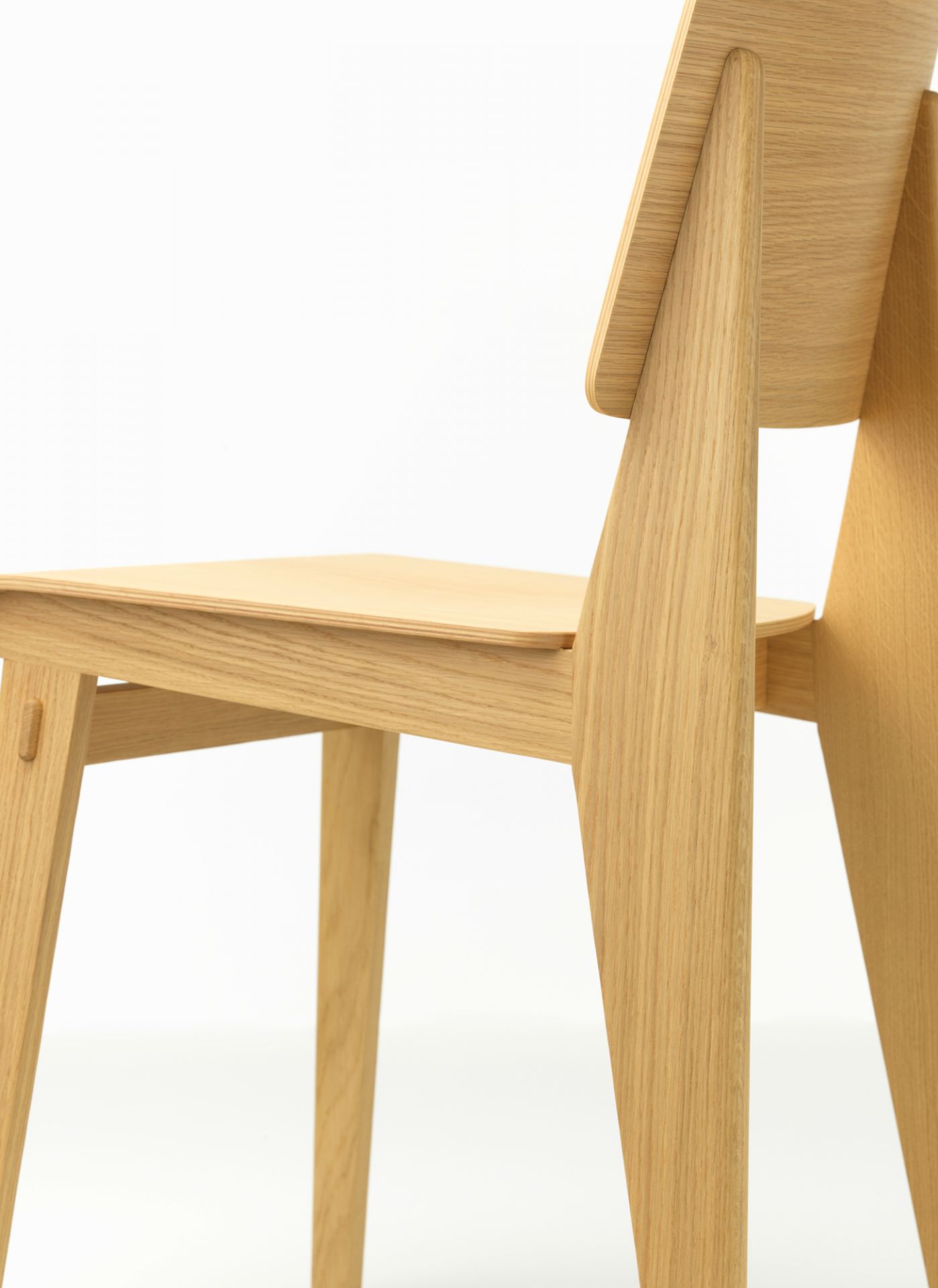 Chaise Tout Bois Chair Vitra