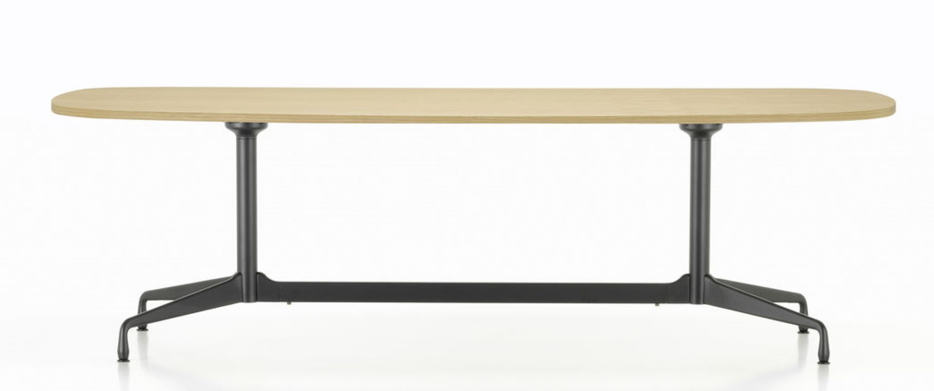 Eames Segmented Table Dining Dining Table Boat Shape 220 cm Vitra
