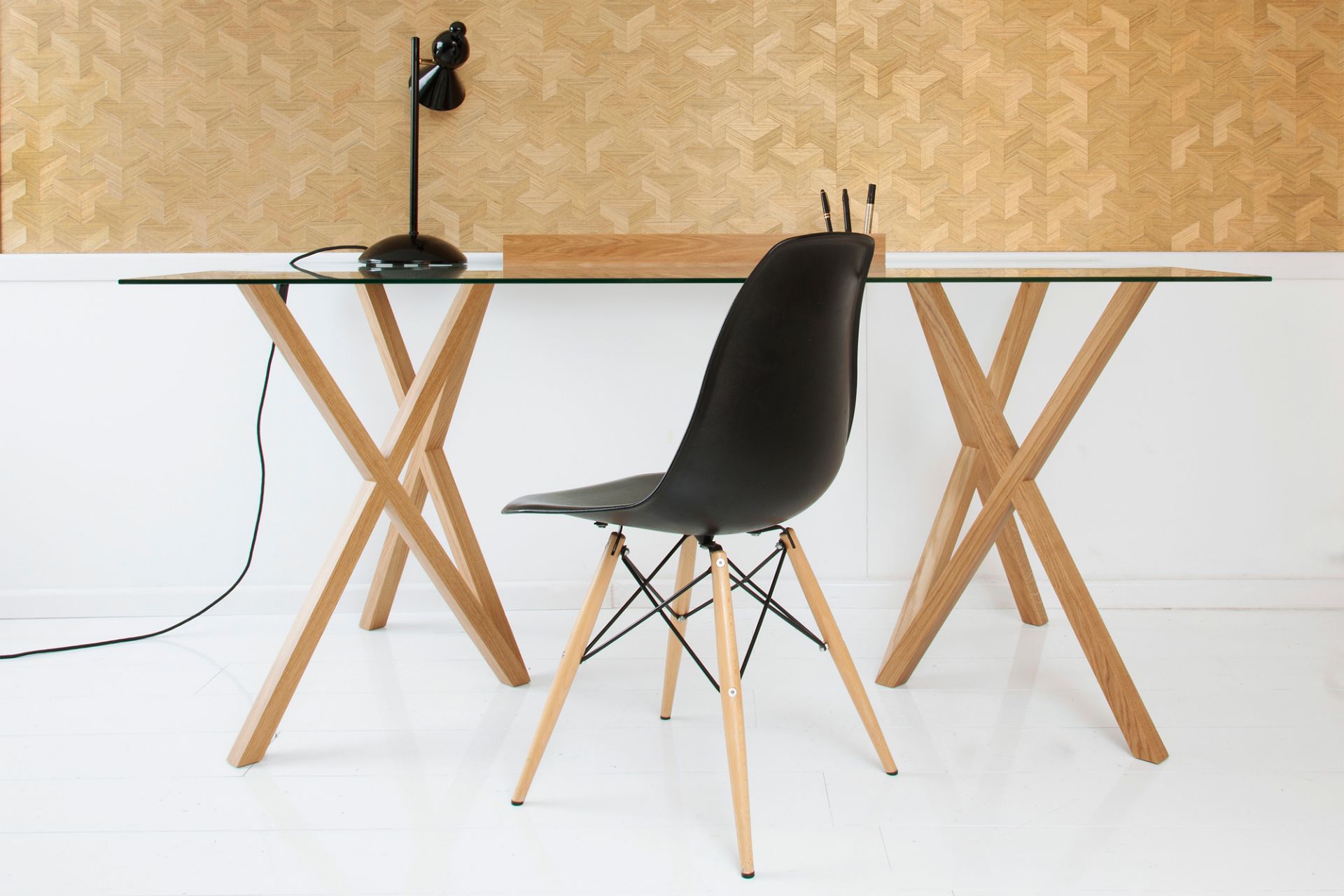 200 Mika table legs set Hans Hansen