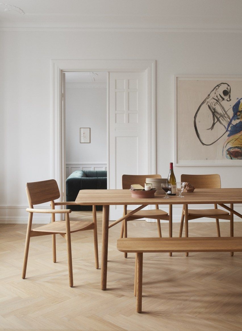 Hven table W 260 x D 94 x H 73 cm Skagerak by Fritz Hansen