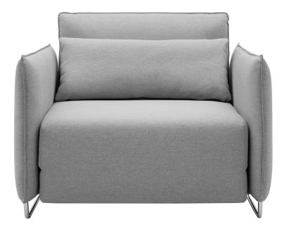 Softline corduroy armchair / armchair bed