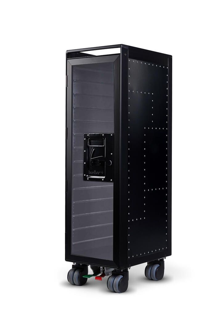 Rivet Rocker Black Classic Airplane Trolley Bordbar