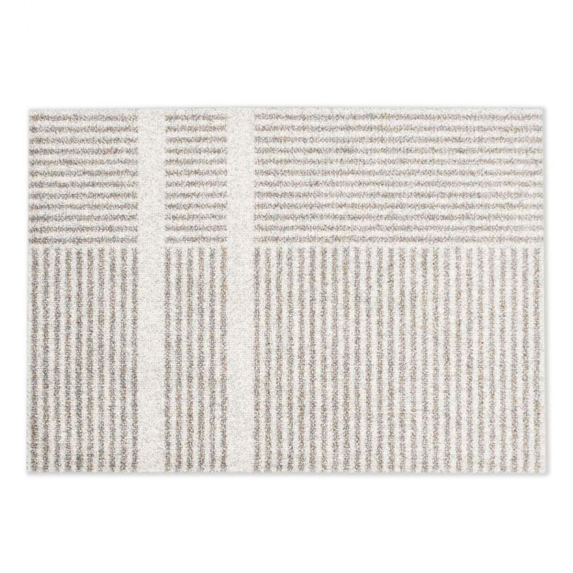 Løype Indoor / Outdoor doormat W 60 x D 85 cm / BREEZY BEIGE Heymat SINGLE PIECE