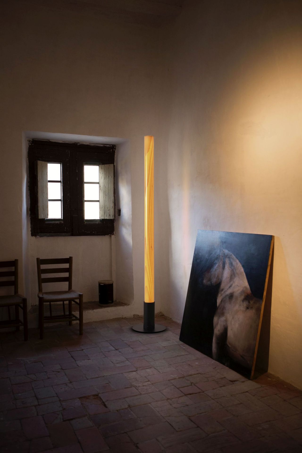 Estela floor lamp Beech LZF Lamps