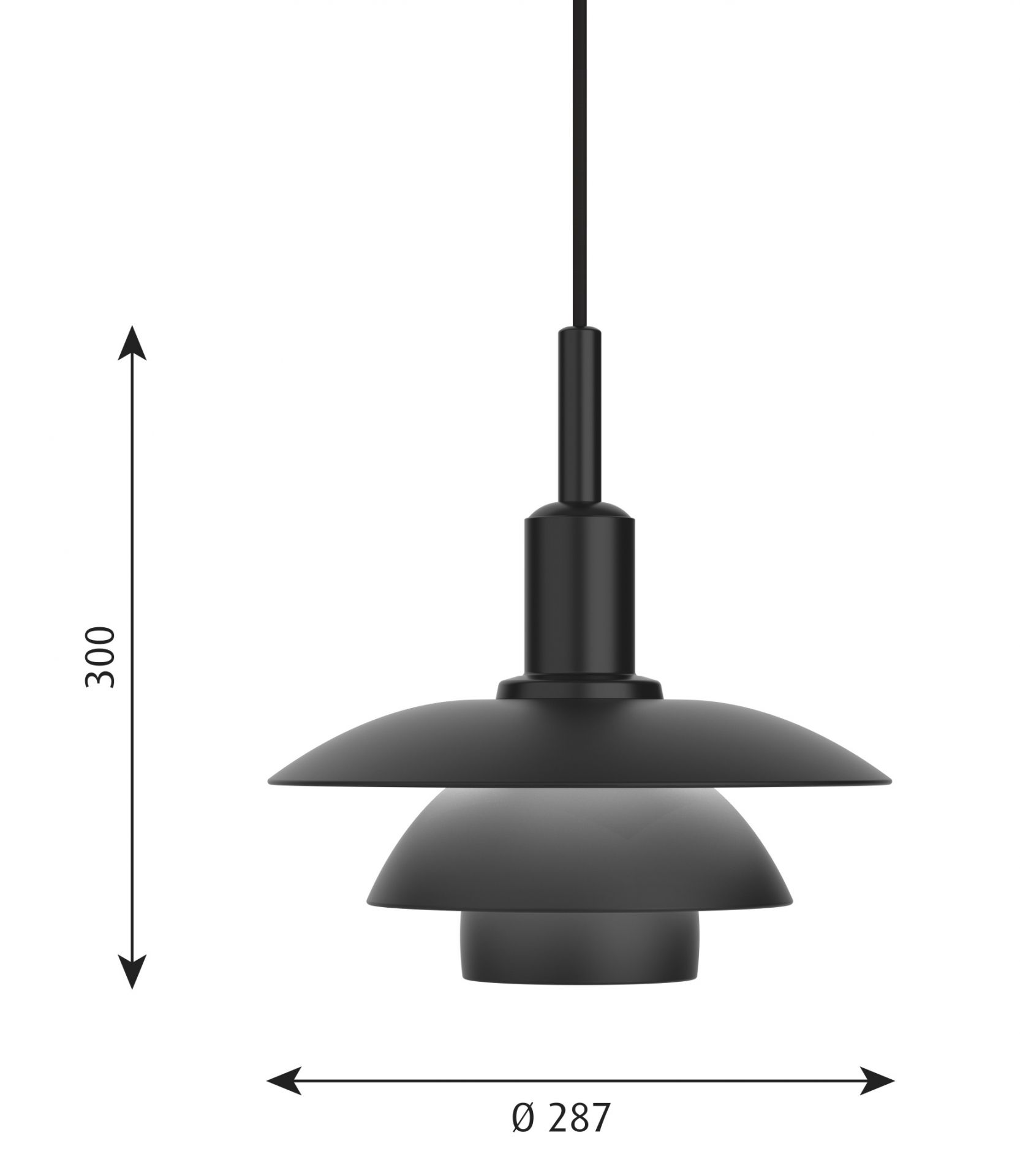 PH 3/3 Pendant lamp Louis Poulsen