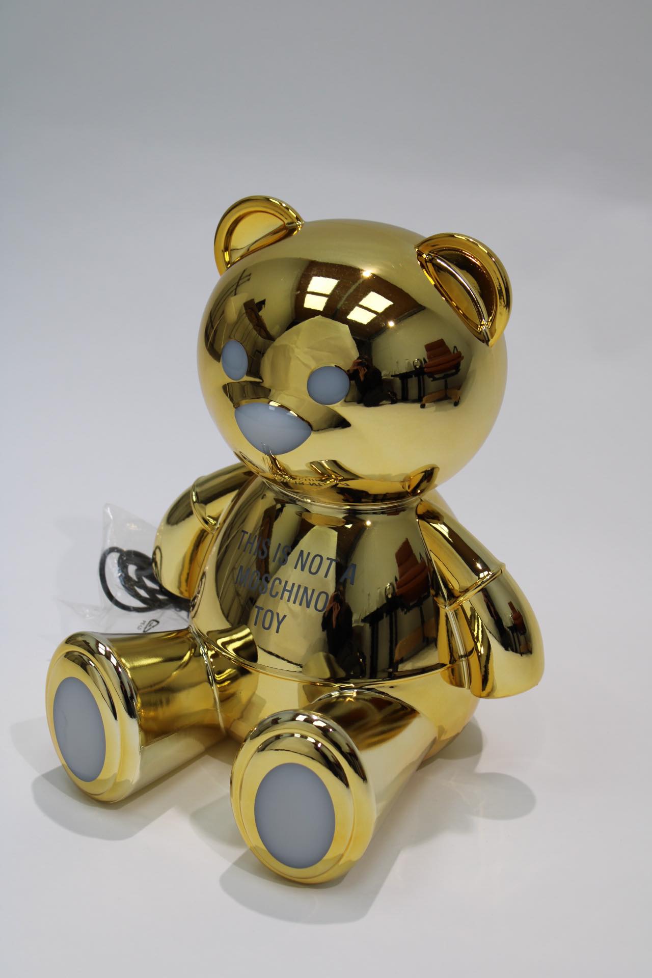  Toy Moschino Bear Gold Table Lamp Kartell