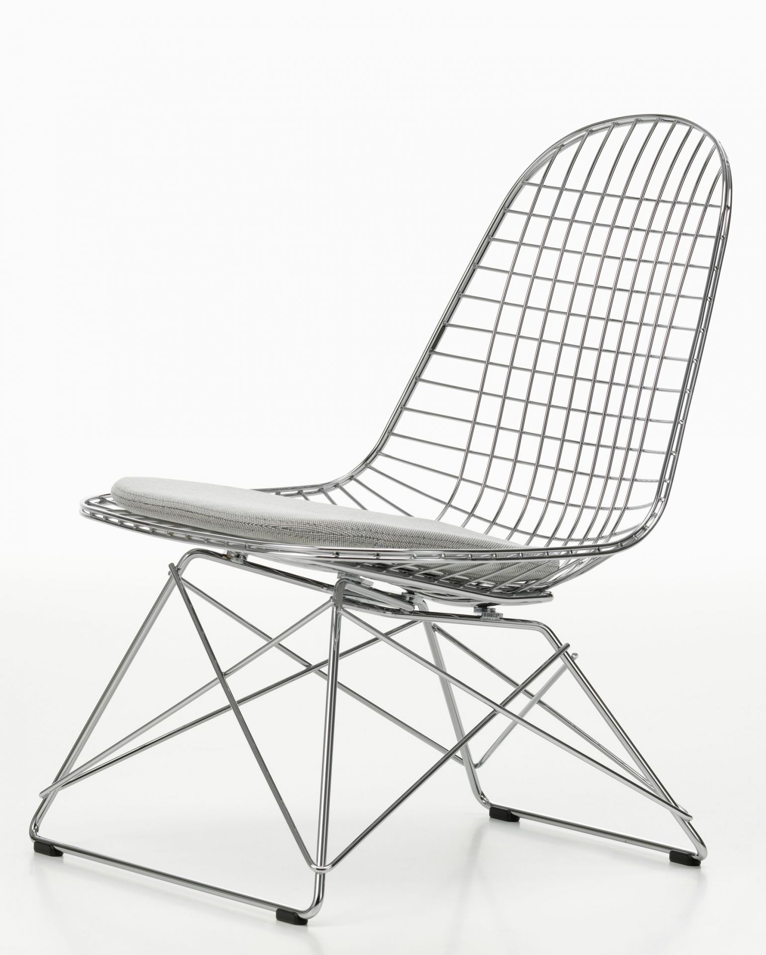 LKR-5 Wire Chair Chair with Seat Cushion Vitra