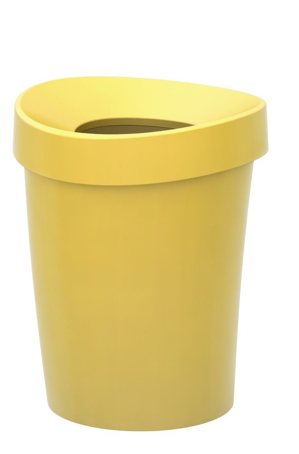Happy Bin S Wastepaper Bin YELLOW Vitra SINGLE PIECES