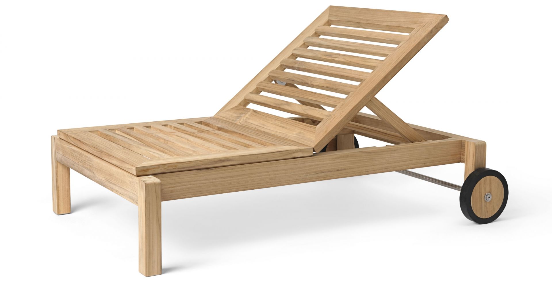 AH604 Garden Lounger Teak Outdoor Carl Hansen & Søn