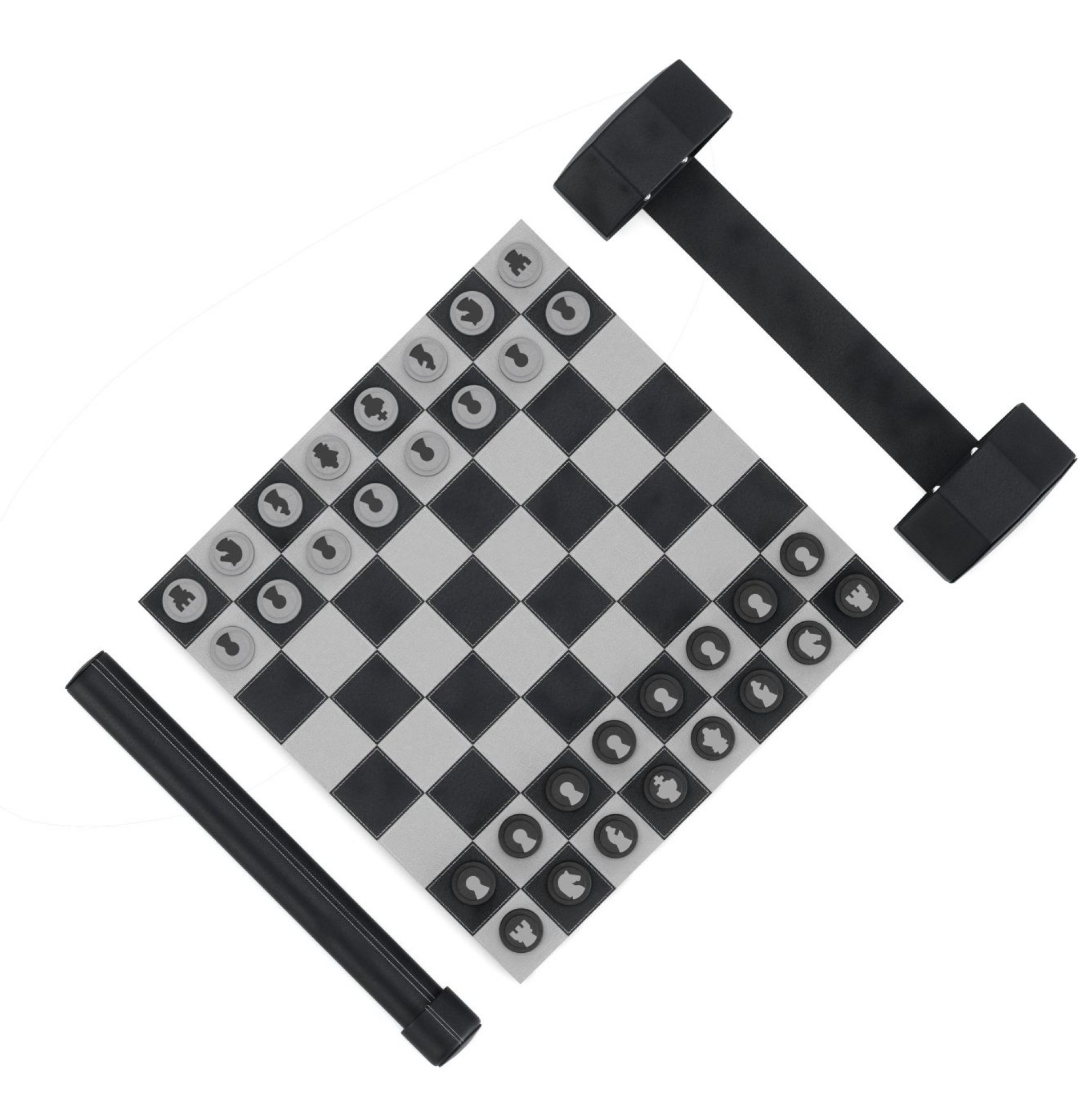Rolz Chess / Checkers Ser Mobile Chess and Checkers Set Umbra SINGLE PIECES