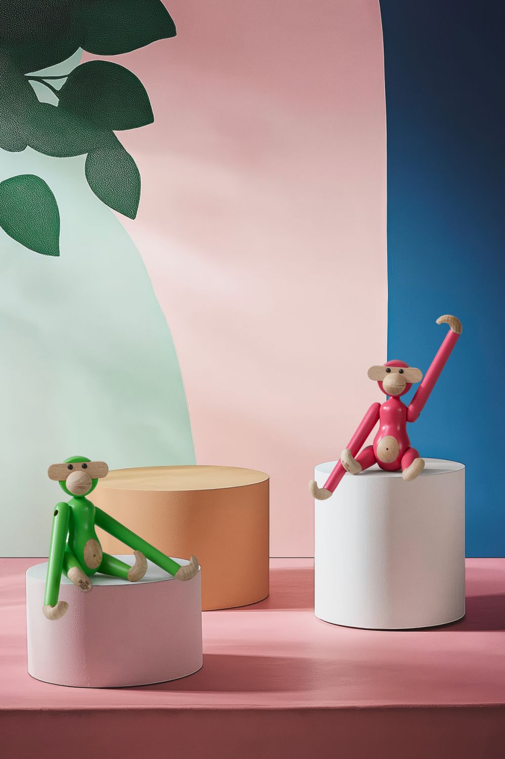 Monkey Mini coloured Kay Bojesen