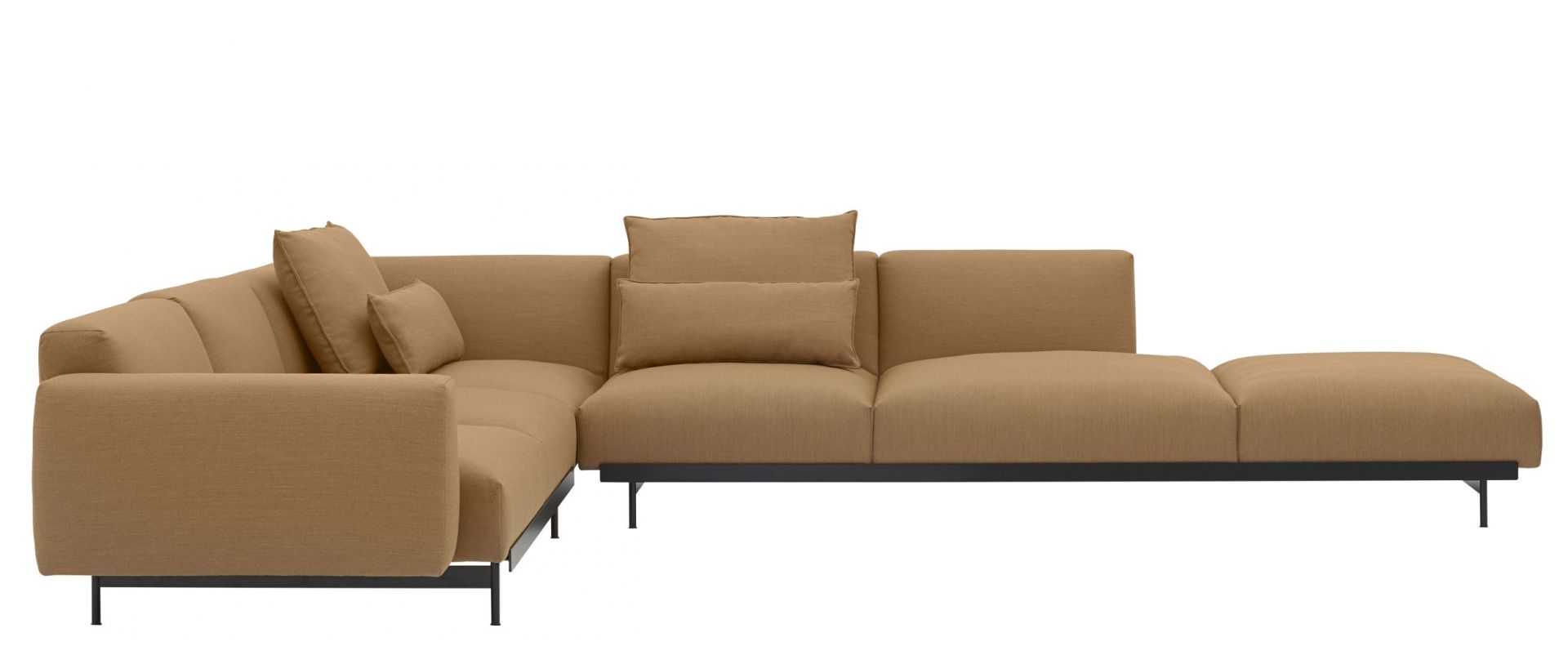 In Situ Modular Sofa 3-Seater Chaise Longue Muuto