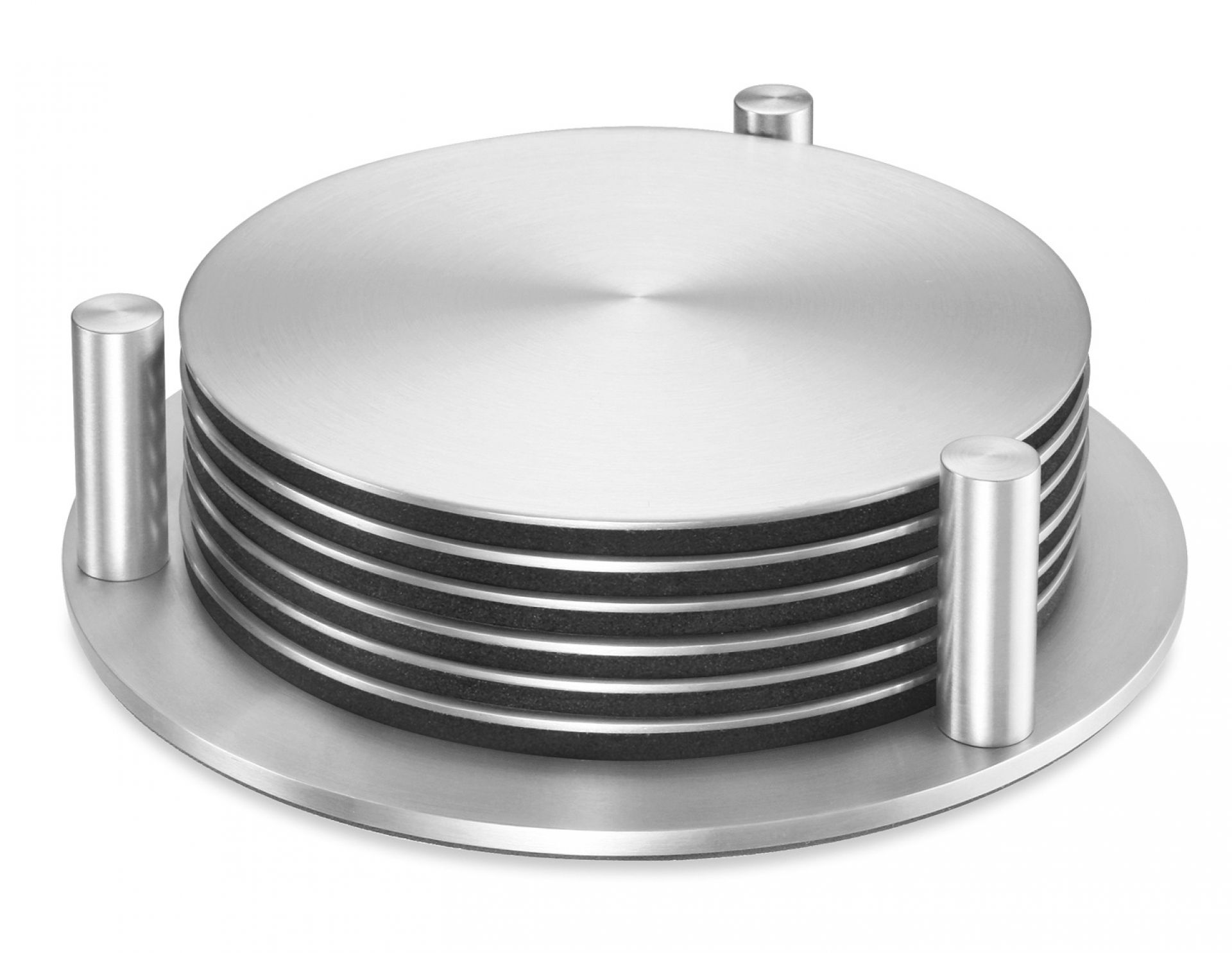 Regio 6 coasters with stand ZACK SINGLE PIECES