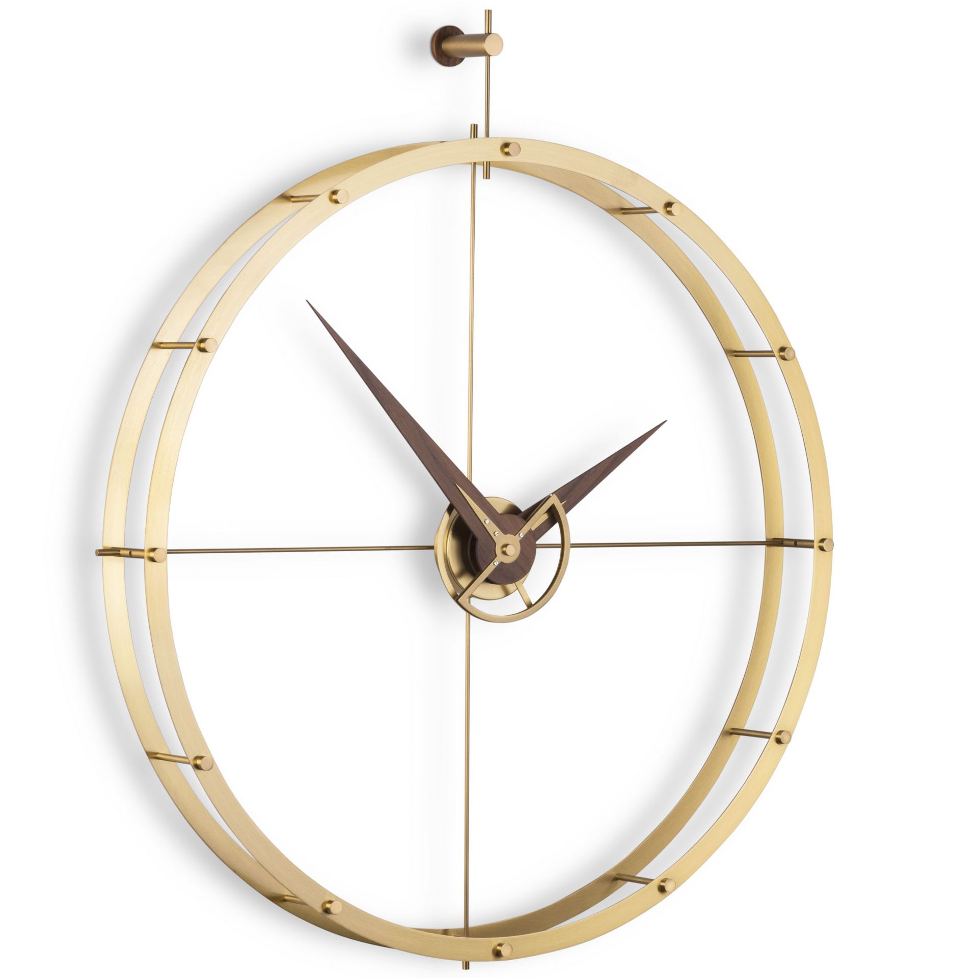 Doble O Premium Gold clock Ø70cm Nomon