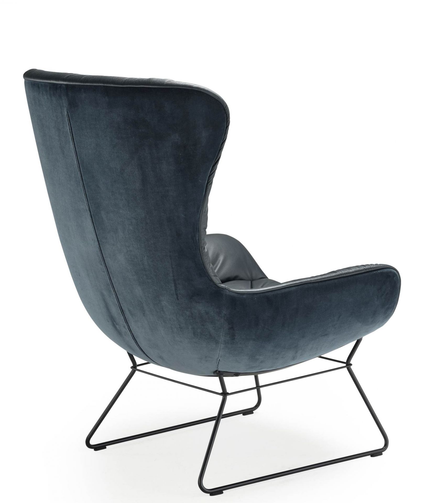 Leya cocktail wingback armchair Freifrau Manufaktur