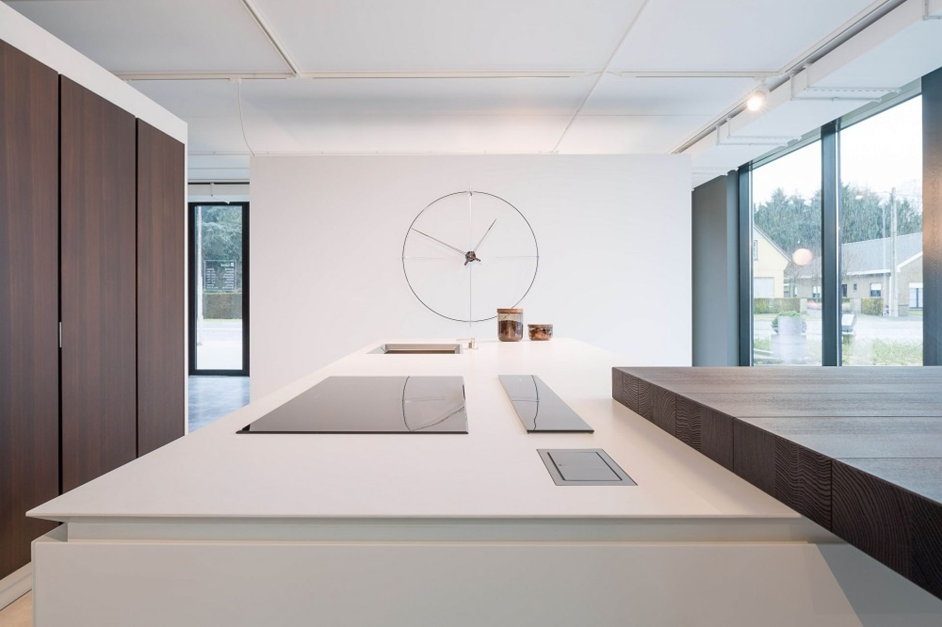 Bilbao N/ L Wall Clock nomon