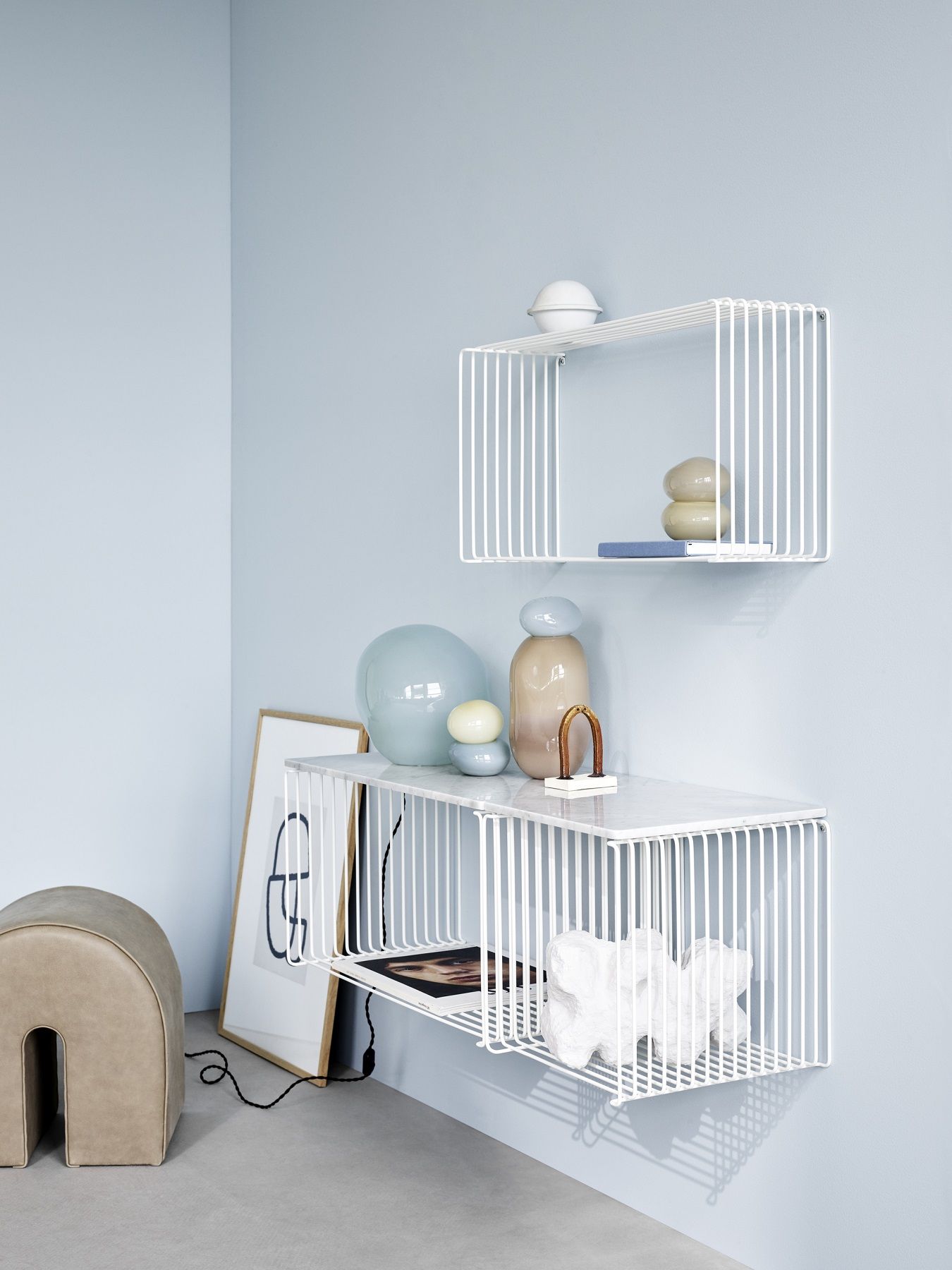 Panton Wire Extended shelving system D35 Montana QUICK SHIP