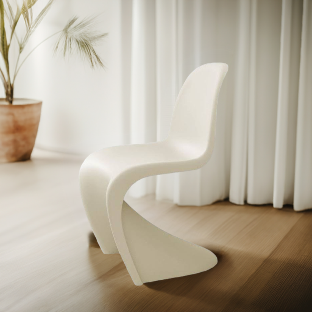 Panton Chair Plastic Chair Beige Vitra SPECIAL VERSION