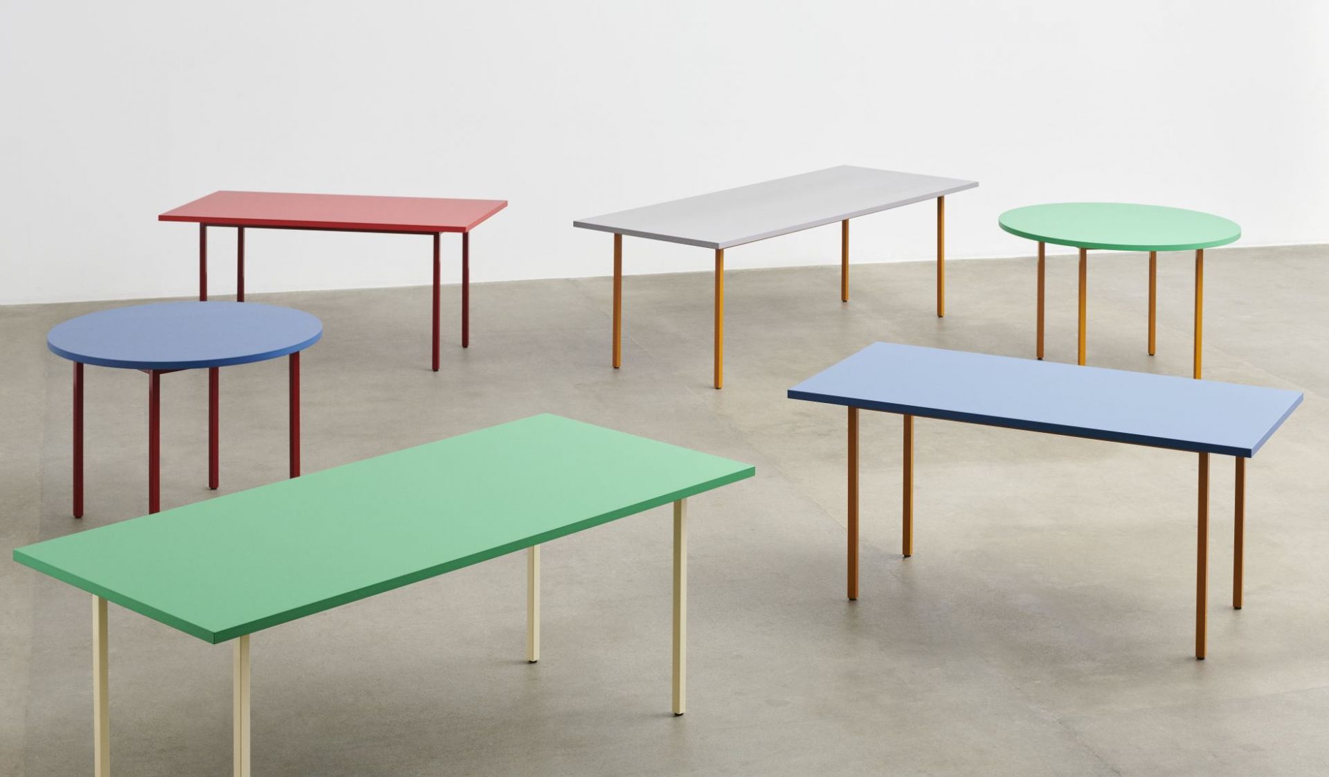  Two Colour Table Table Length 160 cm Hay