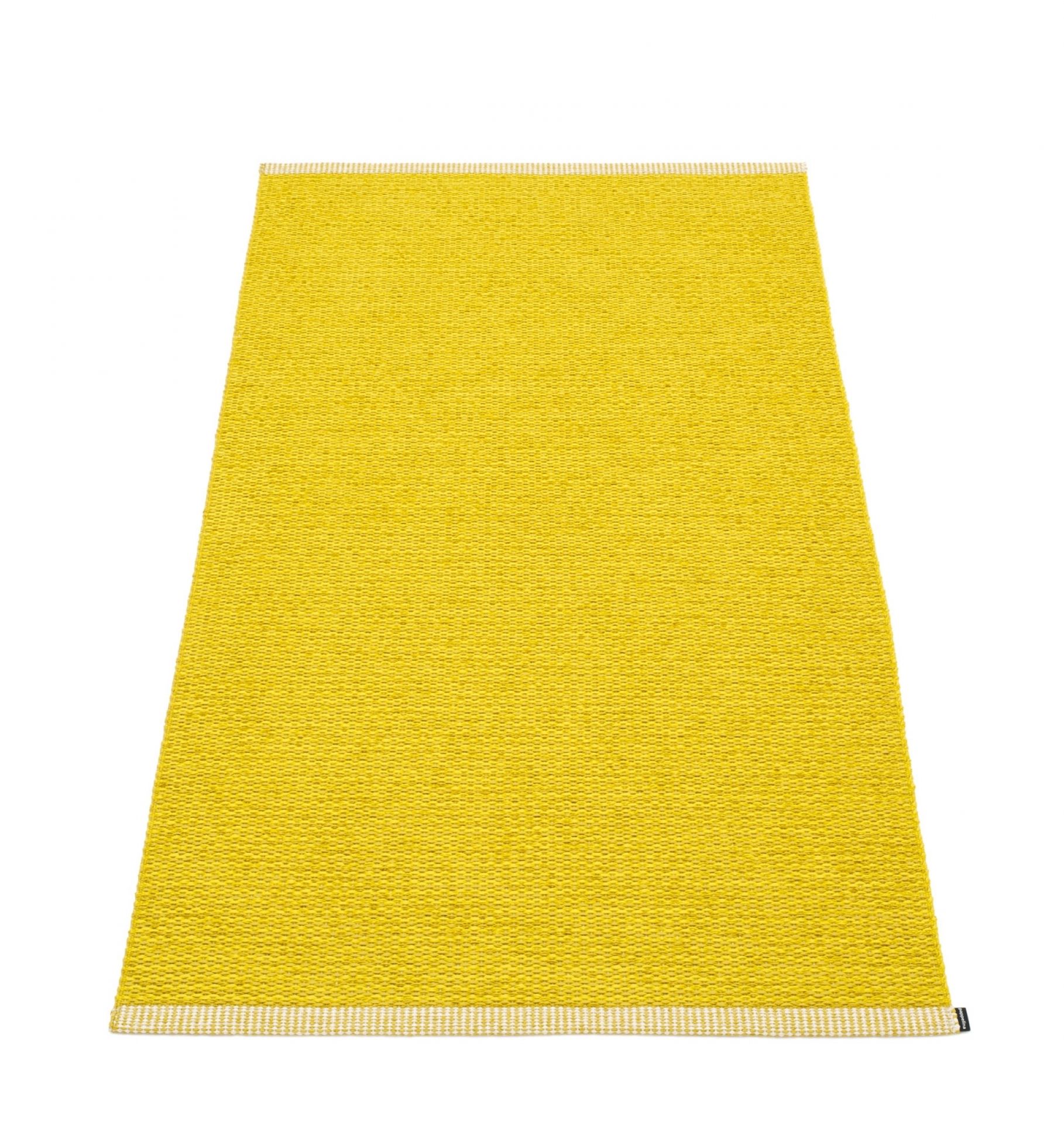 Mono Plastic Carpet 85x260 Pappelina Mustard