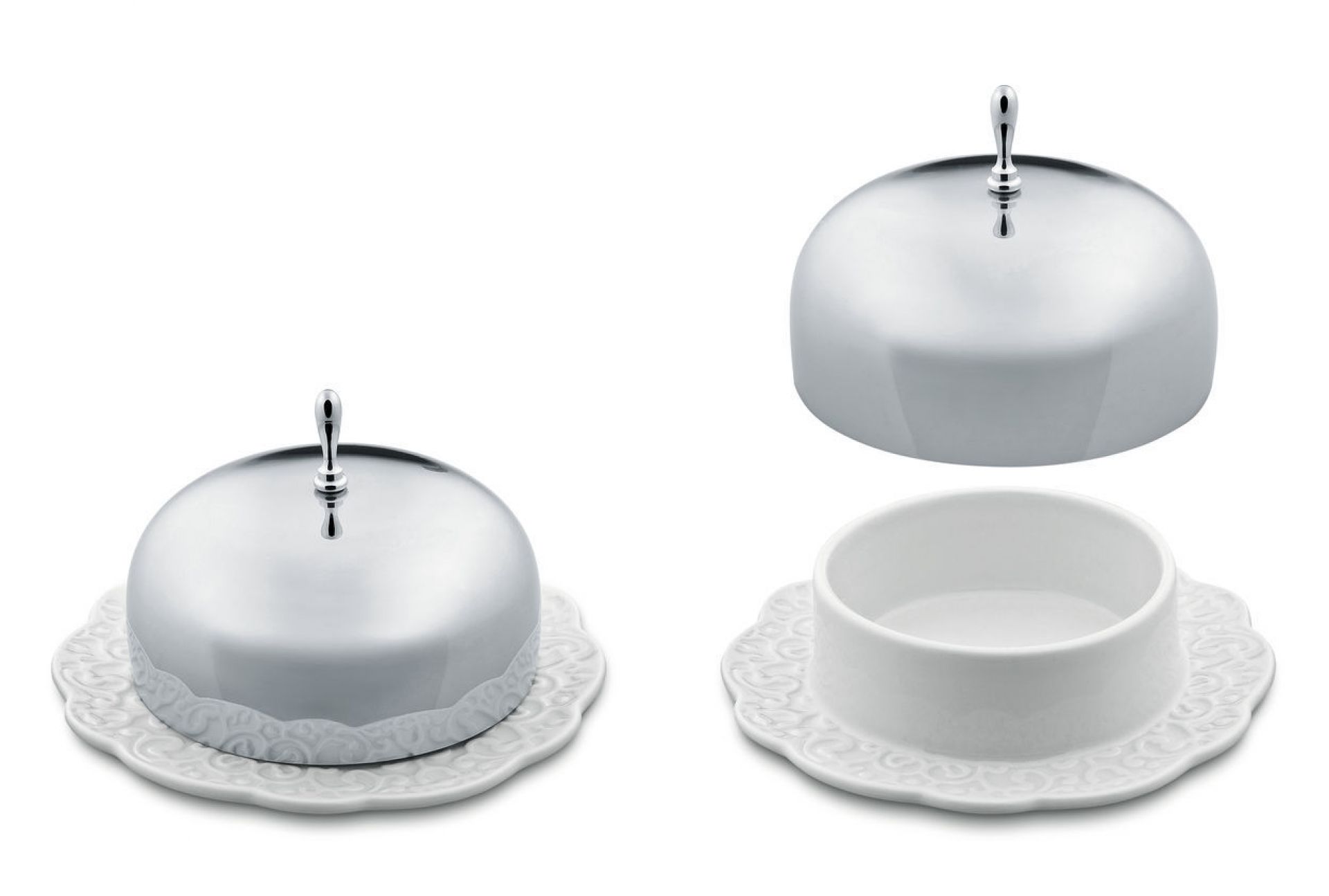 MW16 Dressed butter dish Alessi