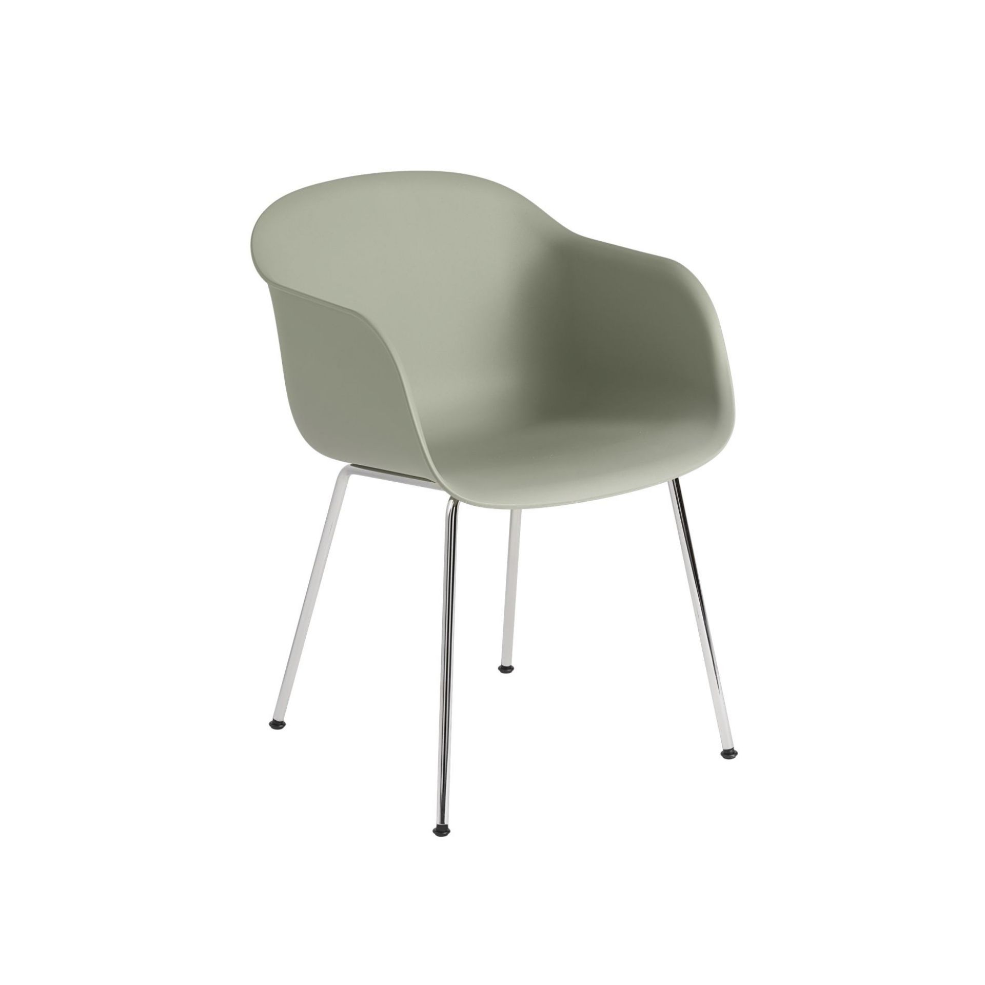 Fiber Armchair Tube Base Chair Muuto