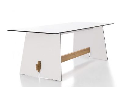 Tension Outdoor Rectangular Side Table Conmoto