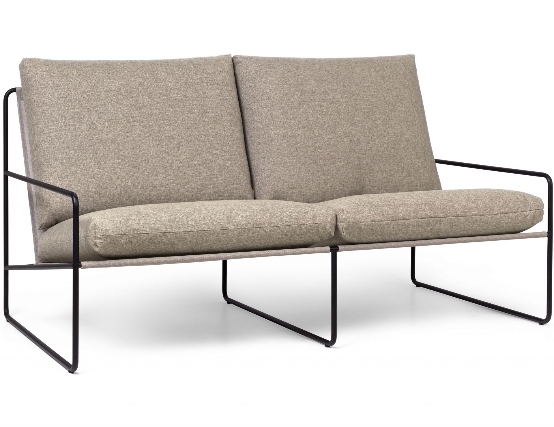 Desert Outdoor Sofa Frame Black Ferm Living
