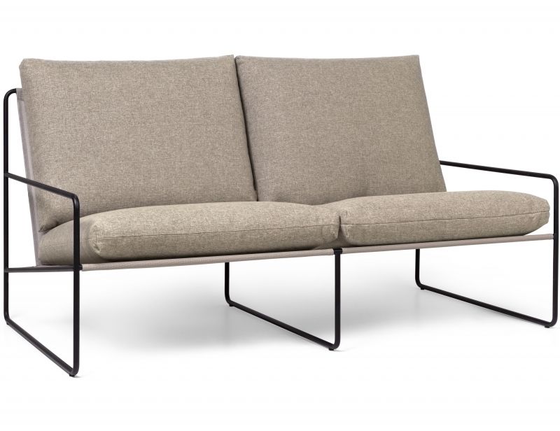 Desert Outdoor Sofa Frame Black Ferm Living