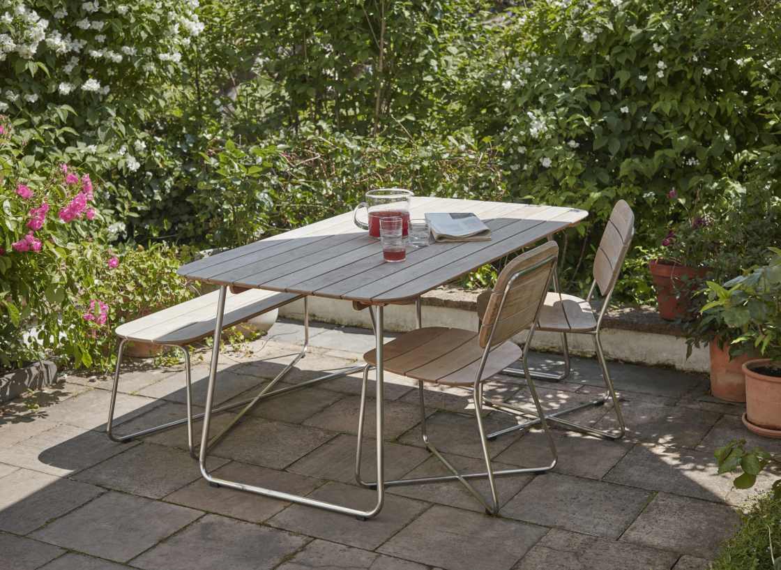 Lilium Table Outdoor dining table Skagerak by Fritz Hansen